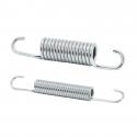 RESSORT DE BEQUILLE SCOOT CENTRALE BUZZETTI LONG 100mm - DIAM 18mm (2 RESSORTS) (FIL 3,2 et 1,8mm)