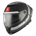 CASQUE INTEGRAL MT THUNDER 4 SV R25 B2 NOIR-GRIS MAT XS (DOUBLE ECRANS - PINLOCK READY) (ECE 22.06)