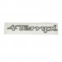 "AUTOCOLLANT-STICKER-DECOR ""4 TEMPS"" AILE ARRIERE ORIGINE PIAGGIO 50 LIBERTY 4T -656740-"