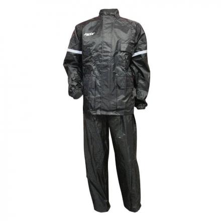 29689 VETEMENT DE PLUIE ADX ECO NOIR XL (PACK VESTE + PANTALON) Vêtements de Pluie ADX | Fp-moto.com garage moto albi atelier