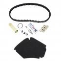 KIT ENTRETIEN SCOOT ORIGINE PIAGGIO 50 ZIP 4T 2018- (AVEC GUIDES VARIATEUR) -1R000516-