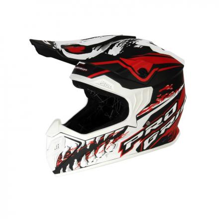 205340 CASQUE ENFANT CROSS PROGRIP 3009 ROUGE-NOIR YS (ECE 22.06) 2 Général | Fp-moto.com garage moto albi atelier repara