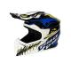 205344 CASQUE ENFANT CROSS PROGRIP 3009 BLEU-JAUNE FLUO YS (ECE 22.06) 2 Général | Fp-moto.com garage moto albi atelier r