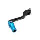 207786 SELECTEUR DE VITESSE KRM PRO RIDE POUR DERBI 50 SENDA, GPR-GILERA 50 SMT, RCR ALU CNC NOIR-BLEU (PLIABLE) p2r catégorie K