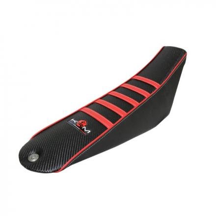 207847 COUVRE-HOUSSE DE SELLE 50 A BOITE KRM PRO RIDE POUR BETA 50 RR 2011+2020 NOIR-ROUGE p2r catégorie KRM PRO RIDE | Fp-mot