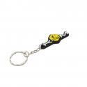 PORTE CLES KRM PRO RIDE 52x21 mm JAUNE (VENDU A L'UNITE)