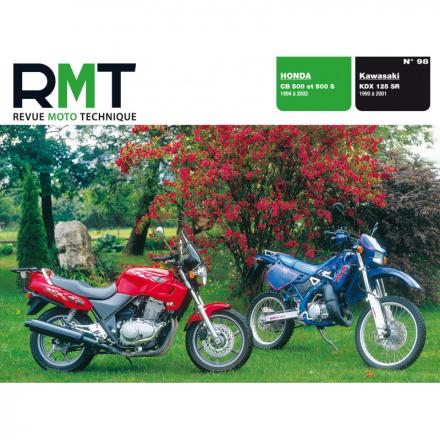 Revue Moto Technique RMT 98.4 KAWASAKI KDX 125/HONDA CB 500 