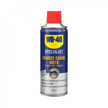 134053 Spray GRAISSE CHAINE MOTO WD-40 SPECIALIST (AEROSOL 400ml) LUBRIFIANTS WD-40 | Fp-moto.com garage moto albi atelier rep