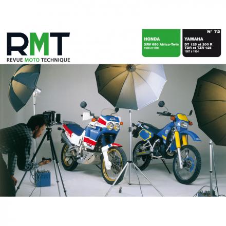 Revue Moto Technique RMT 72.2 YAMAHA 125 TZR-DT 200 R/HONDA XRV 650 TWIN