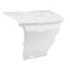 151424 FERMETURE ARRIERE CARENAGE ORIGINE PIAGGIO 350-400-500 MP3 2018+2021 BLANC 533 -1B005239000XB3- p2r catégorie PIAGGIO |