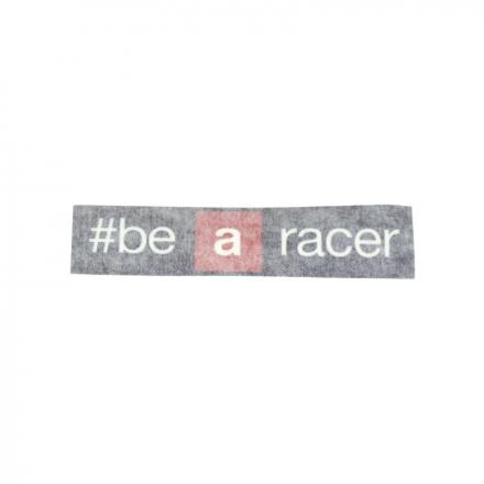 159015 "AUTOCOLLANT-STICKER-DECOR GARDE BOUE AVANT ""BE A RACER"" ORIGINE APRILIA COMMUN A LA GAMME -2H003453-" p2r catégorie P