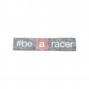 "AUTOCOLLANT-STICKER-DECOR GARDE BOUE AVANT ""BE A RACER"" ORIGINE APRILIA COMMUN A LA GAMME -2H003453-"