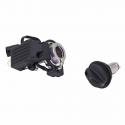 SERRURE-VERROU DE DIRECTION KEYLESS ORIGINE PIAGGIO 300-400 BEVERLY 2021+-125-300 VESPA GTS 2022+ -1D003123-