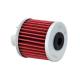 204257 FILTRE A HUILE MOTO ADAPTABLE HONDA 125 ATC 1986+1987, TRX 1987+1988 - PIT BIKE, DIRT BIKE (38x47mm) -HIFLOFILTRO HF118-