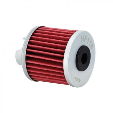 204257 FILTRE A HUILE MOTO ADAPTABLE HONDA 125 ATC 1986+1987, TRX 1987+1988 - PIT BIKE, DIRT BIKE (38x47mm) -HIFLOFILTRO HF118-