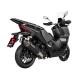 204468 POT MAXISCOOTER AKRAPOVIC POUR HONDA 350 FORZA 2021+ (SILENCIEUX SEUL BLACK) (S-H3SO8-HRSSBL) (HOMOLOGUE CE) Ligne complè