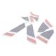 204666 AUTOCOLLANT-STICKER-KIT DECORS SUPER SPORT ORANGE ORIGINE PIAGGIO 125-300 GTS 2022+ -2H005296 - p2r catégorie PIAGGIO 