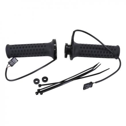 205475 POIGNEES CHAUFFANTES ORIGINE PIAGGIO 300-400 BEVERLY 2021+ (NECESSITE CENTRALE 1D004429+KIT INSTALLATION 1D003776+MIA 607