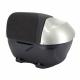 205493 TOP CASE 36L VENDU AVEC LE SUPPORT+DOSSERET ORIGINE PIAGGIO 300-400 BEVERLY 2021+ GRIS CLOUD G04 -CM323302- p2r catégorie