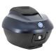 205496 TOP CASE 36L VENDU AVEC LE SUPPORT+DOSSERET ORIGINE PIAGGIO 300-400 BEVERLY 2021+ NOIR TEMPESTA N12 -CM323304- p2r catégo