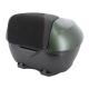 205499 TOP CASE 36L VENDU AVEC LE SUPPORT+DOSSERET ORIGINE PIAGGIO 300-400 BEVERLY 2021+ VERT JUNGLE XV7 333-A -CM323309- p2r ca