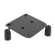 205499 TOP CASE 36L VENDU AVEC LE SUPPORT+DOSSERET ORIGINE PIAGGIO 300-400 BEVERLY 2021+ VERT JUNGLE XV7 333-A -CM323309- p2r ca
