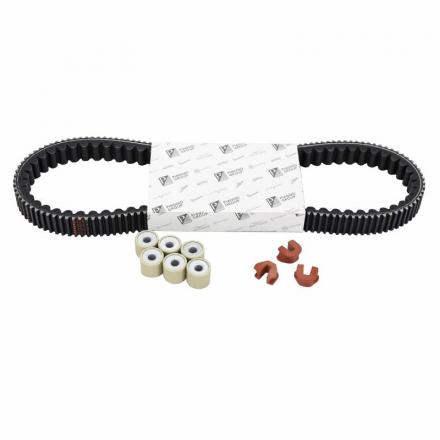 205551 KIT TRANSMISSION (COURROIE, GALETS, GUIDES) ORIGINE PIAGGIO 125 MEDLEY 4T E4 2020 -1R000572- p2r catégorie PIAGGIO | Fp