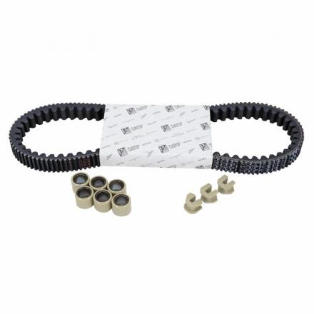 205559 KIT TRANSMISSION (COURROIE, GALETS, GUIDES) ORIGINE PIAGGIO 300 GTS 4V E4 2018+2020 -1R000576- p2r catégorie PIAGGIO | 