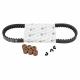 205563 KIT TRANSMISSION (COURROIE, GALETS, GUIDES) ORIGINE PIAGGIO 50 ZIP 4T 25KMH E2 2006+2016 -1R000560- p2r catégorie PIAGGIO