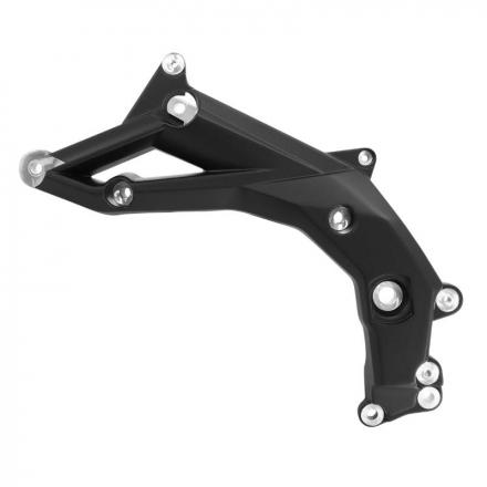 39125 FLANC-DEMI CHASSIS GAUCHE NOIR ORIGINE APRILIA CAPONORD, DORSODURO, SHIVER -85153700XNB- p2r catégorie | Fp-moto.com ga
