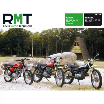 Revue Moto Technique RMT 22 HONDA 125 CB, XL et TL (1975 à 1978) et YAMAHA DT125F et DT175 (1974 à 1976)