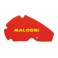 Mousse de filtre à air Malossi Red Sponge pour APRILIA 125 SCARABEO 2007 à 2016, 200 Scarabeo 2004 à 2016 (moteur Piaggio)