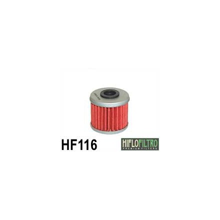 HF116 Filtre à huile HIFLOFILTRO HF116 POUR HONDA CRF 250 R, CRF 450 R-HM CRE 250-450-HUSQVARNA TC 250, TE 250 (38x36mm) HIFLOFI