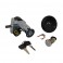 CONTACTEUR A CLE SCOOT ADAPTABLE KEEWAY 50 F-ACT (AVEC SERRURE DE SELLE + BOUCHON ESSENCE) -P2R-