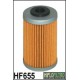 HF655 Filtre à huile HIFLOFILTRO HF655 POUR KTM 250 EXC 2000-2012, 450 EXC 2012-2014, 450 SMR 2013>, 650 SUPERMOTO 2007-,HUSQVAR