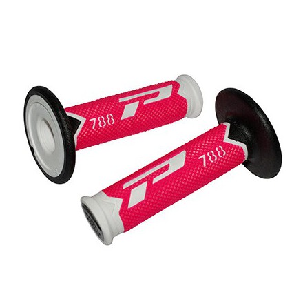 Revêtement poignée Progrip 788 Rose Fluo / Blanc / Noir