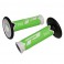 REVETEMENT POIGNEE PROGRIP OFF ROAD 788 TRIPLE DENSITE FLUO DESIGN BLANC-VERT FLUO-NOIR 115mm (PAIRE) (CROSS-MX)