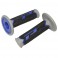 REVETEMENT POIGNEE PROGRIP OFF ROAD 788 TRIPLE DENSITE BASE COLOR BLEU-NOIR-GRIS 115mm (PAIRE) (CROSS-MX)