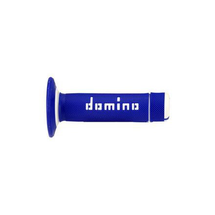 Revêtements poignée Domino cross Bi-Composants Bleu / Blanc
