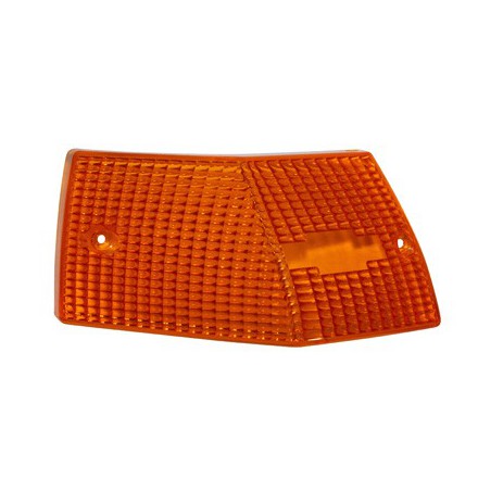 Cabochon clignotant Maxiscoot adapt. Piaggio 125 Vespa Px 2001- Orange Ar Gauche