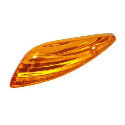 Cabochon clignotant Maxiscoot adapt. Peugeot 125-50 Elyseo 2001- Orange Ar Droit