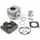 HAUT MOTEUR SCOOT ADAPTABLE MBK 50 OVETTO 2T, MACH G-YAMAHA 50 NEOS 2T, JOG-APRILIA 50 SR-MALAGUTI 50 F10, F12 -ALU NIKASIL AIR