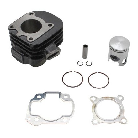 Cylindre Scoot Dr Fonte pour MBK 50 Ovetto 2T, Mach G-Yamaha 50 Neos 2T, Jog-Aprilia 50 Sr-Malaguti 50 F10