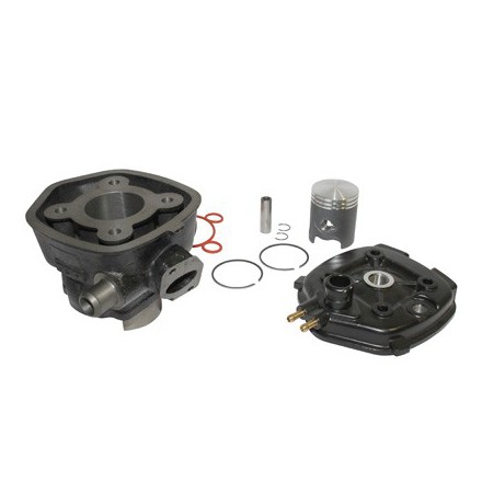 Haut Moteur Scoot Top Perf Fonte pour MBK 50 Nitro, Mach G-Yamaha 50 Aerox, Jog R-Malaguti 50 F12, F15 Liquide-Aprilia 50 Sr Liq