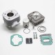 Haut Moteur Scoot Malossi Mhr pour MBK 50 Booster, Stunt-Yamama 50 Bws, Slider (Alu Nikasil)