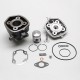 Haut Moteur Scoot Polini Fonte pour MBK 50 Nitro, Mach G-Yamaha 50 Aerox, Jog R-Malaguti 50 F12, F15 Liquide-Aprilia 50 Sr Liqui