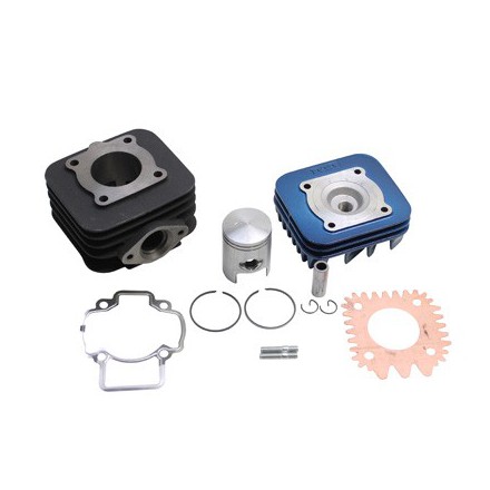 Haut Moteur Scoot Top Perf Fonte pour Piaggio 50 Zip 2T, Typhoon, Liberty 2T-Gilera 50 Stalker, Ice-Aprilia 50 Sr Air