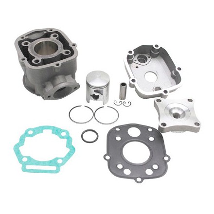 Haut Moteur 50 à Boite adaptable Derbi 50 Senda 2006-, GPR 2006-,Gilera 50 SMT 2006-, RCR 2006- (Moteur Piaggio Euro 3) -Alu Ni