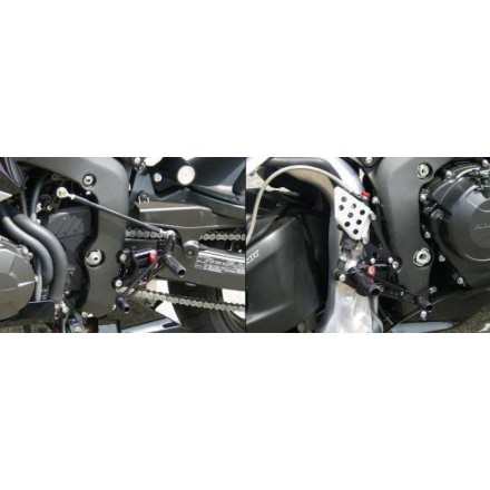 Commandes reculées multi-position LSL pour Honda CBR600RR 2007-10