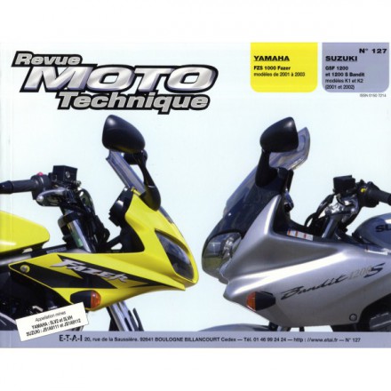Revue Moto Technique RMT 127.1 Y FZS1000-SU GSF